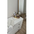 Комод Lillaland Wood Anna 3 ящика белый