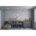 Комод Lillaland Wood Anna 3 ящика серый
