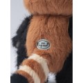 Lina Красная панда длинношёрстная XS (±15 см) красно-коричневый цвет