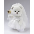 Lina Медведь белый Невеста Астронавта в платье  M (±30 см)