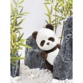 Lina Панда бело-коричневая M (±30 см)
