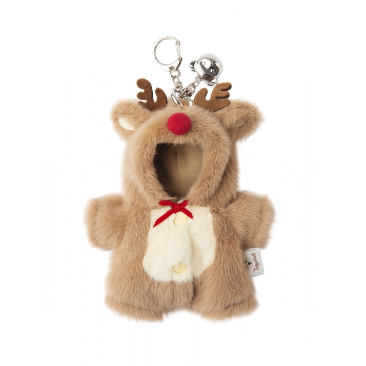 Костюм "Рождественский олень" - брелок XS