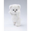 Lina Медведь (длинная шерсть) S (±20 см) 2025 крем-брюле
