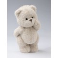 Lina Медведь (длинная шерсть) M (±30 см) 2025 молочный цвет