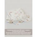 Плед детский Lillaland сердечки/гуси 100/80