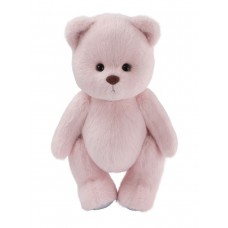 Lina Медведь (длинная шерсть) M (±30 см) персиково-розовый цвет