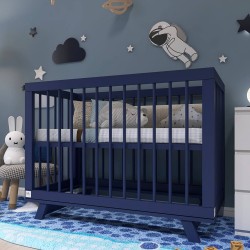 Кроватка для новорожденного Lilla - модель Aria Night Blue