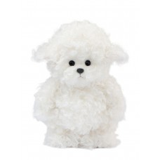 Lina Щенок Бишон белый S (±20 см) Маршмелоу