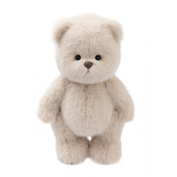 Lina Медведь (длинная шерсть) M (±30 см) 2025 молочный цвет