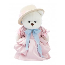 Lina Медведь белый Сладкая парочка в платье M (±30 см)