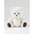Lina Медведь (длинная шерсть) M (±20 см) белый цвет