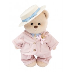 Lina Медведь молочный Сладкая парочка в костюме  M (±30 см)