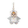 Lina Медведь молочный в костюмчике Пингвин брелок  XS (±15 см)