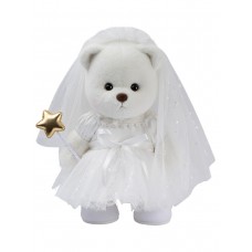 Lina Медведь белый Невеста Астронавта в платье  M (±30 см)