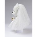 Lina Медведь белый Невеста Астронавта в платье  M (±30 см)