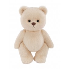 Lina Медведь (длинная шерсть) M (±30 см) молочный цвет