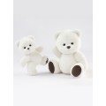 Lina Медведь (длинная шерсть) M (±20 см) белый цвет